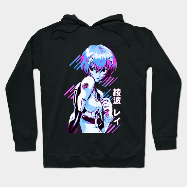 Rei Ayanami Hoodie by Retrostyle